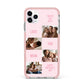Pink Mothers Day Photo Collage iPhone 11 Pro Max Impact Pink Edge Case