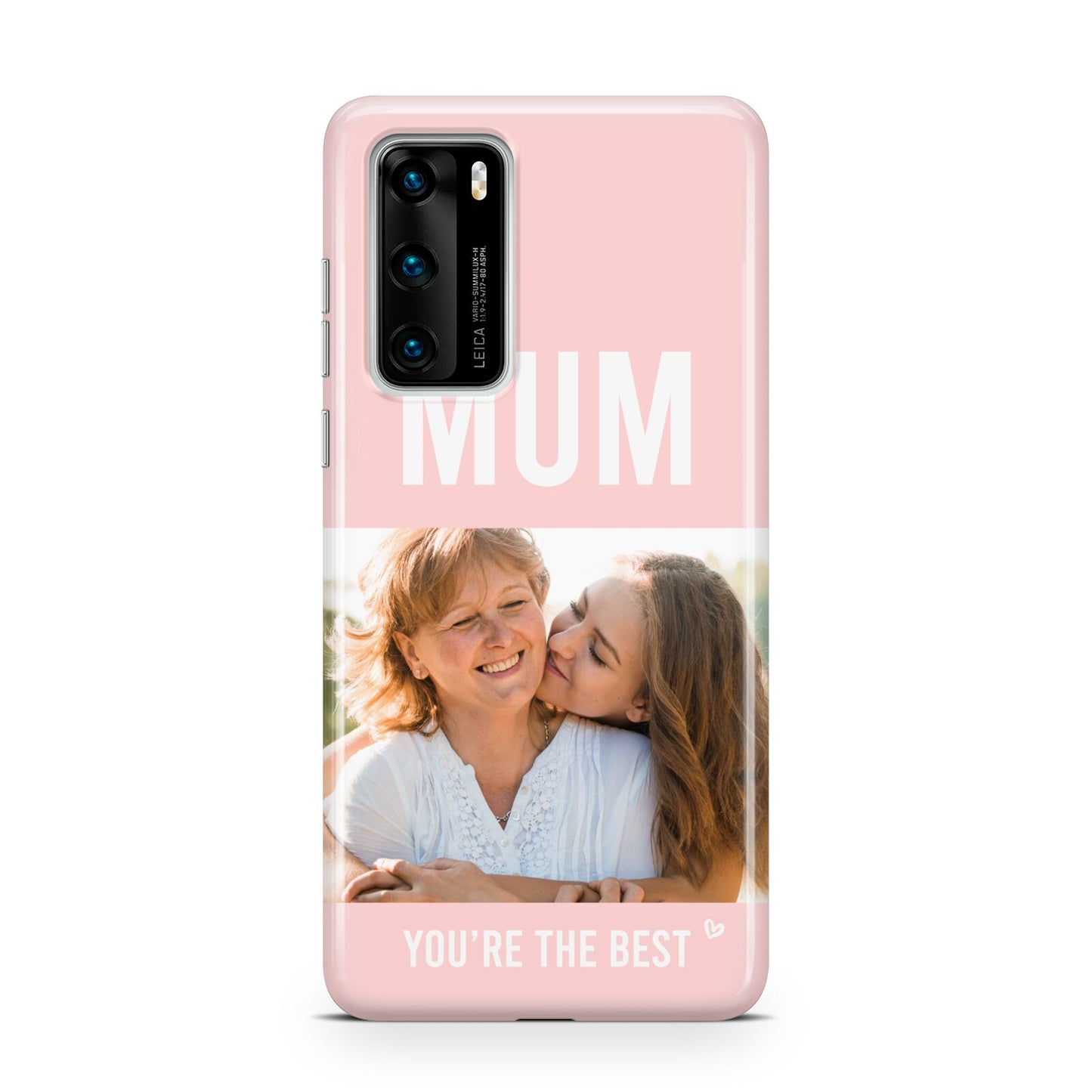 Pink Mothers Day Photo Huawei P40 Phone Case