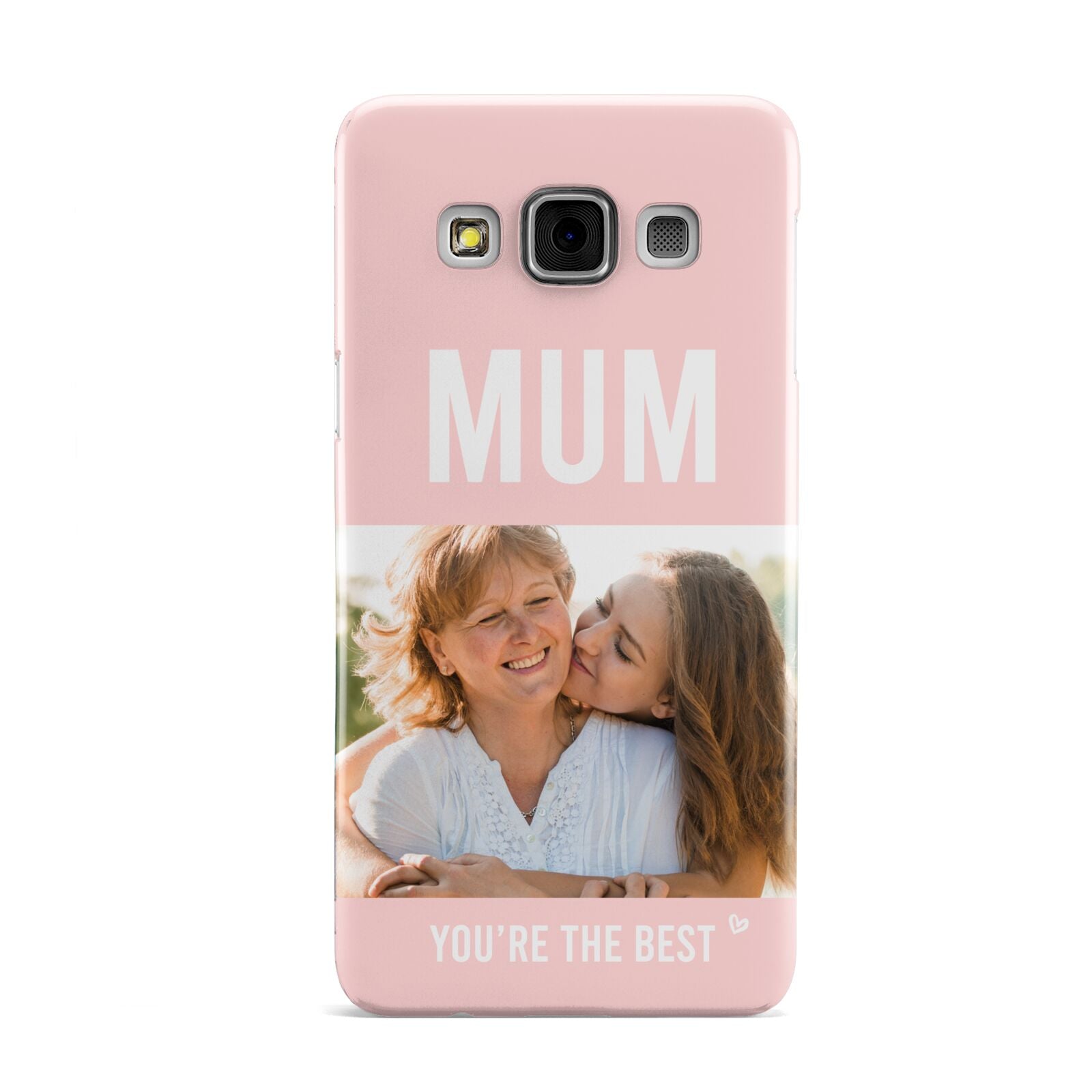 Pink Mothers Day Photo Samsung Galaxy A3 Case