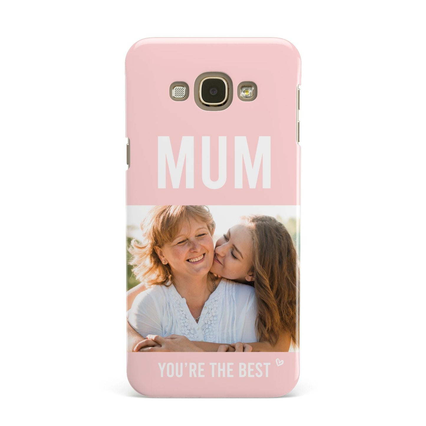 Pink Mothers Day Photo Samsung Galaxy A8 Case