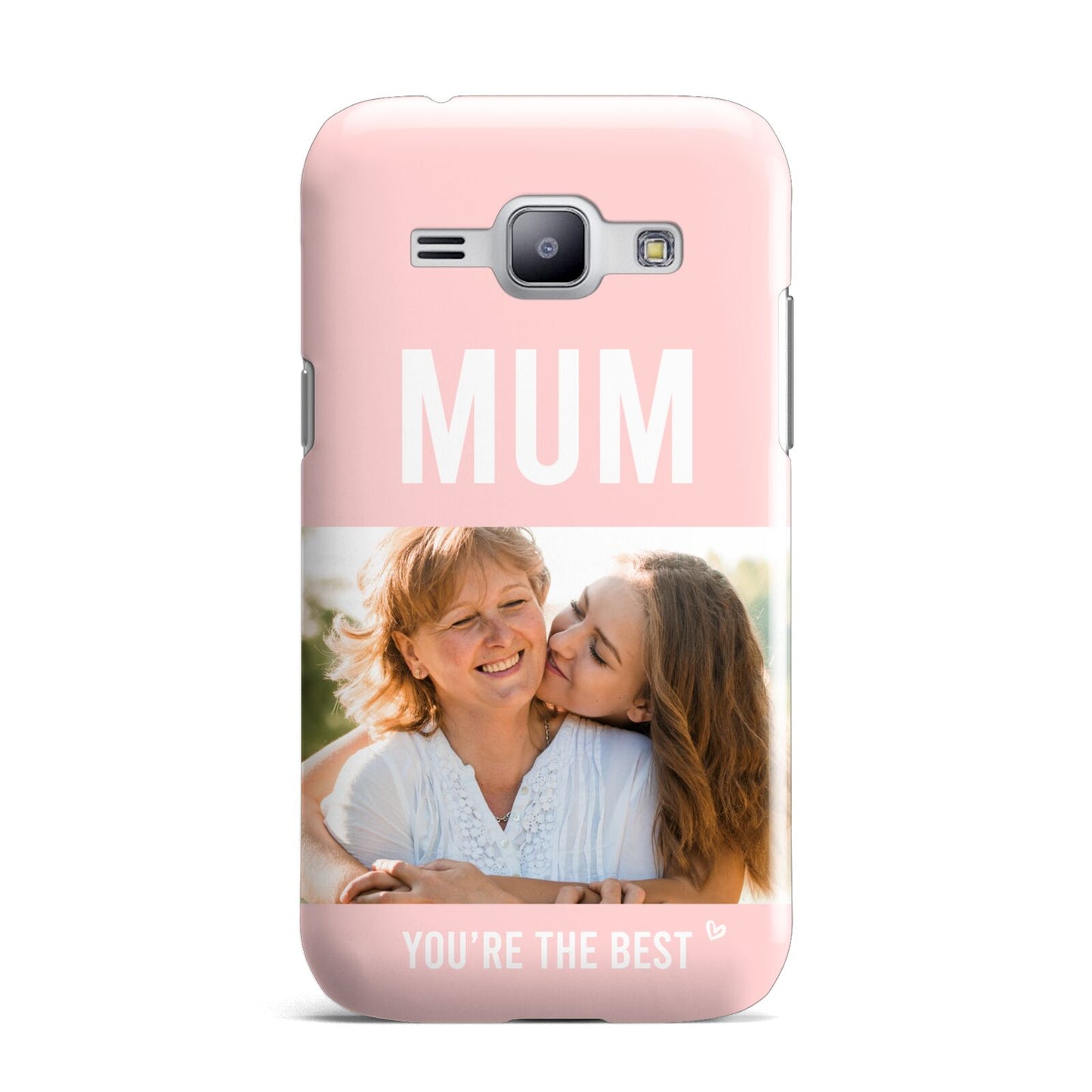 Pink Mothers Day Photo Samsung Galaxy J1 2015 Case