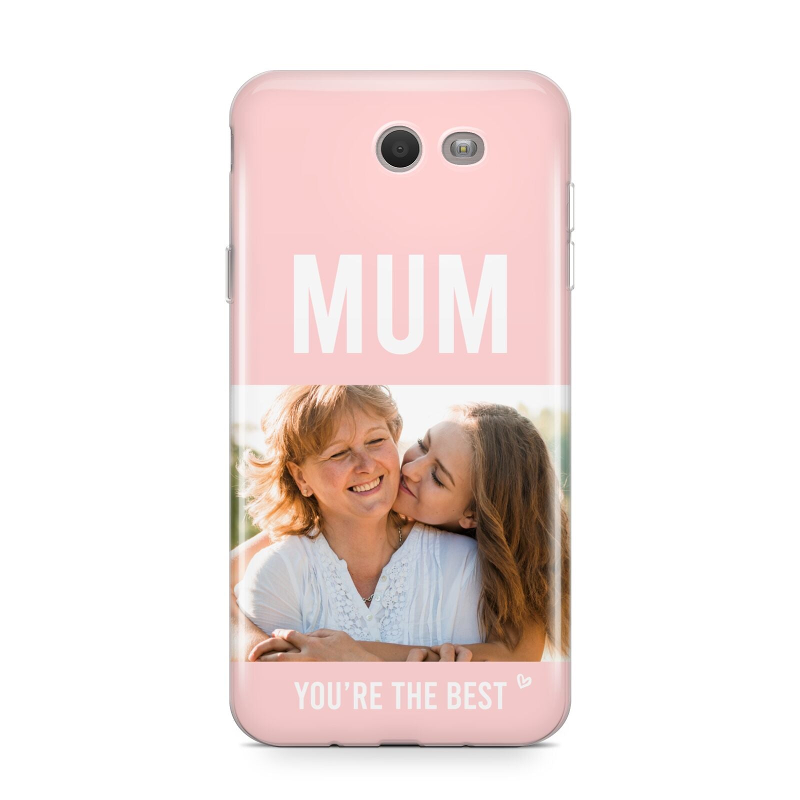 Pink Mothers Day Photo Samsung Galaxy J7 2017 Case