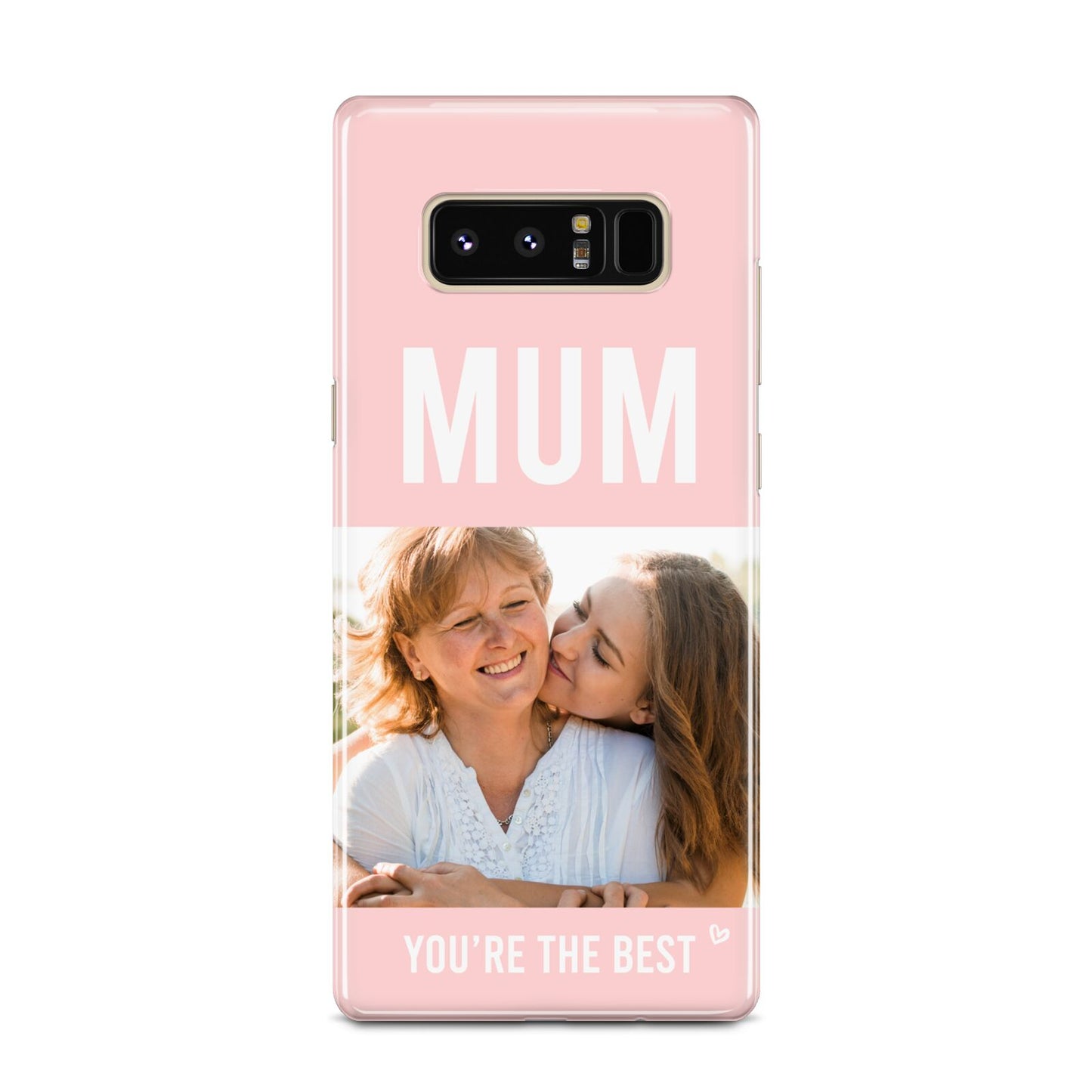 Pink Mothers Day Photo Samsung Galaxy Note 8 Case