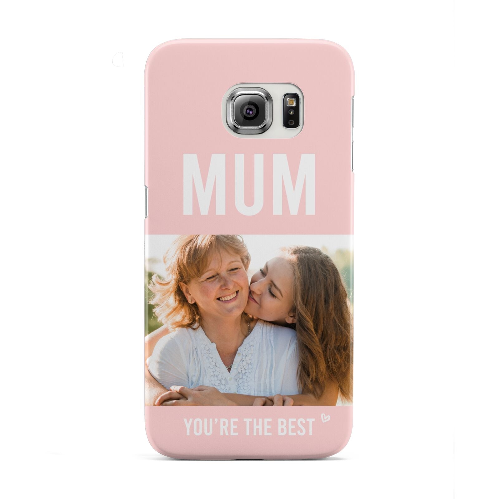 Pink Mothers Day Photo Samsung Galaxy S6 Edge Case