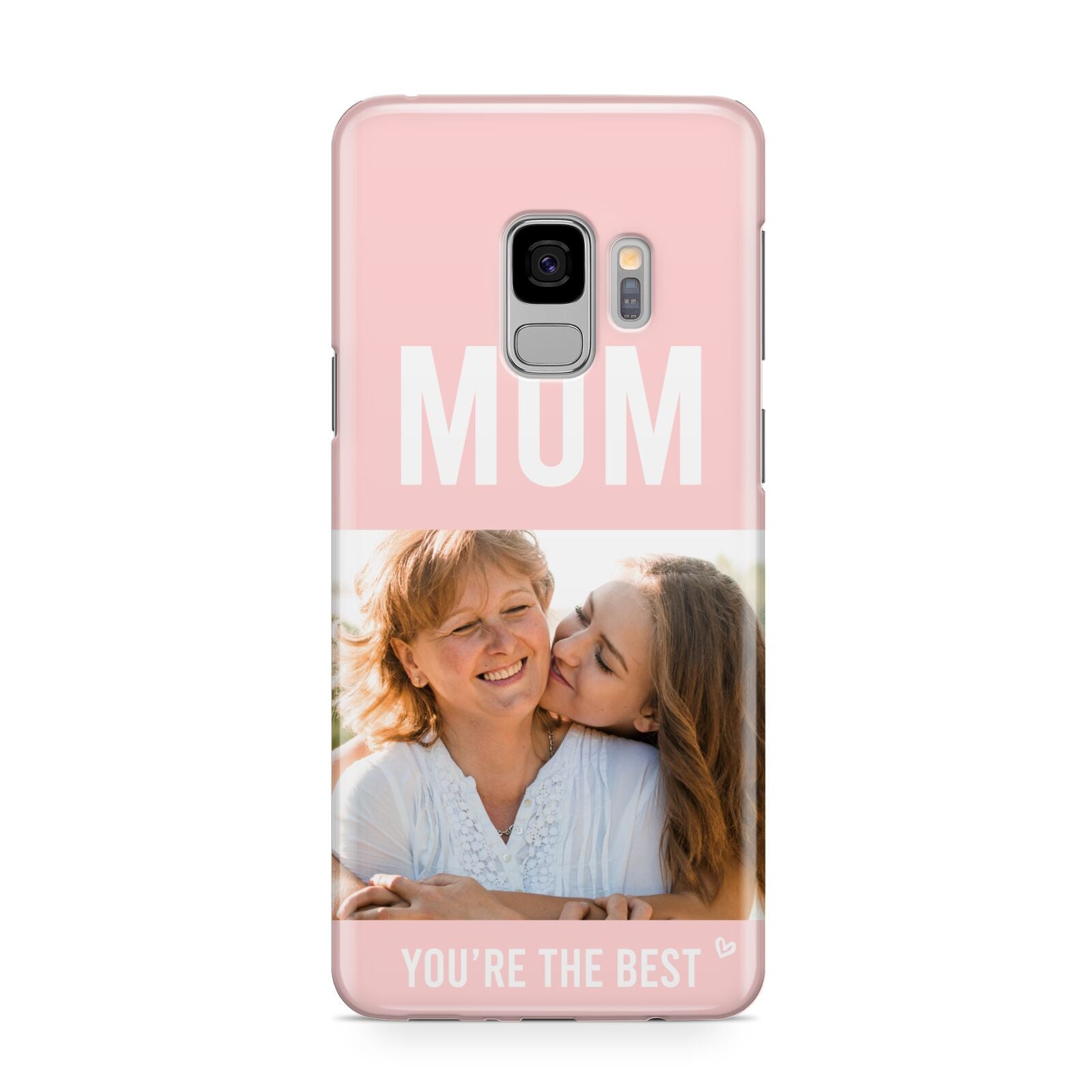 Pink Mothers Day Photo Samsung Galaxy S9 Case