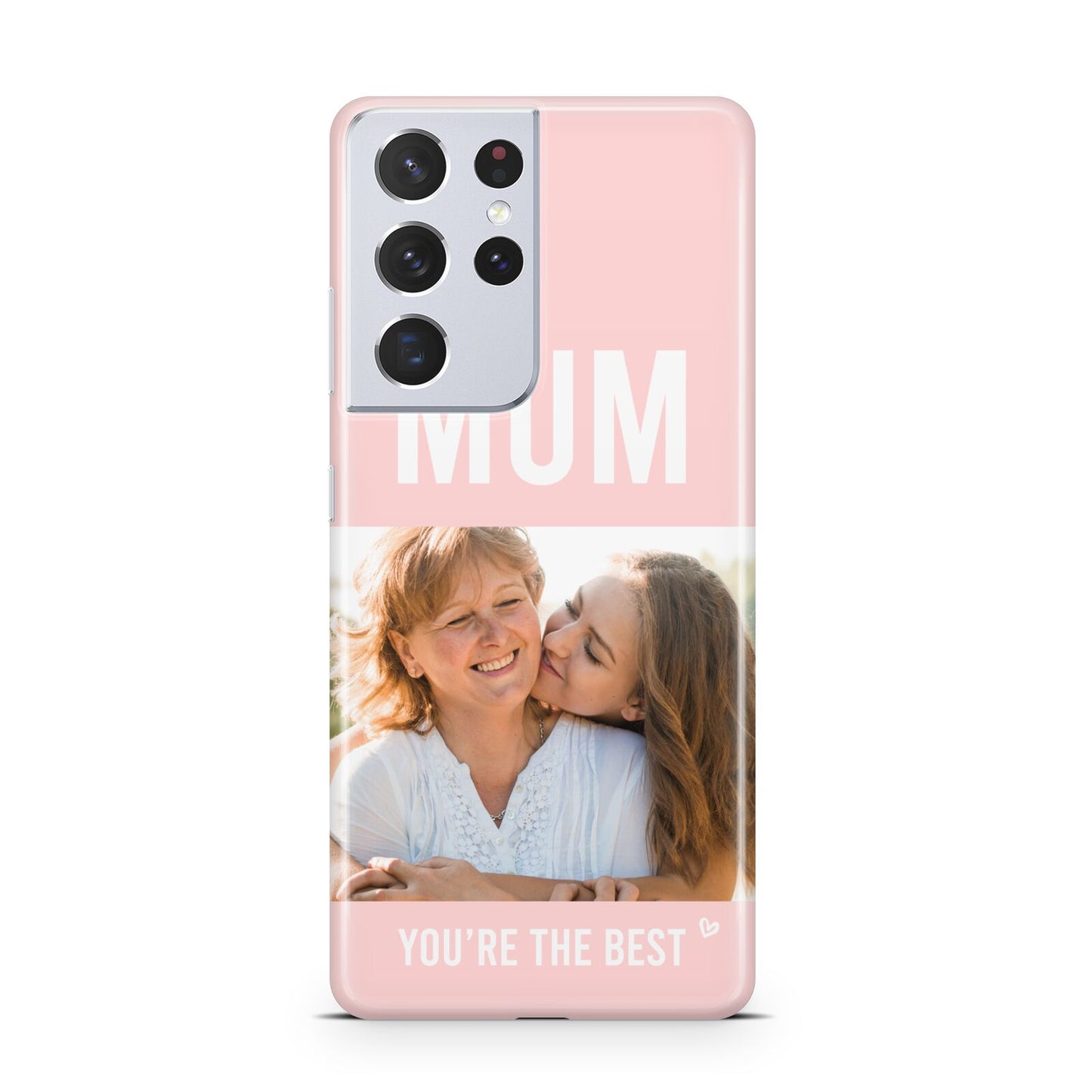 Pink Mothers Day Photo Samsung S21 Ultra Case