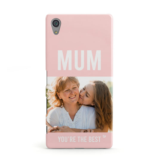 Pink Mothers Day Photo Sony Xperia Case