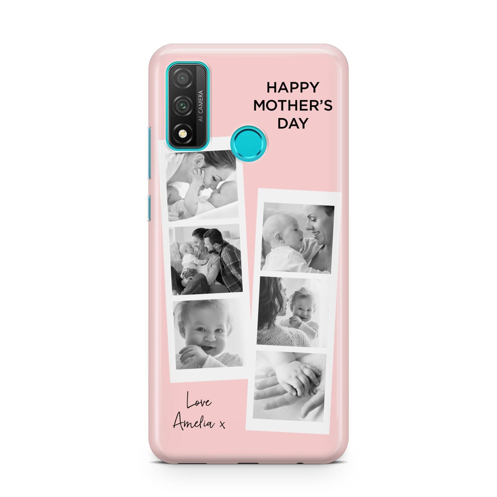 Pink Mothers Day Photo Strips Huawei P Smart 2020