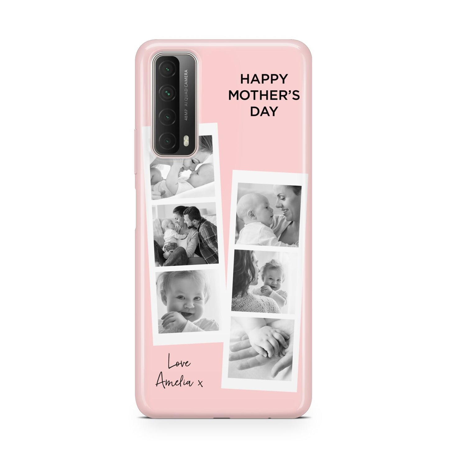 Pink Mothers Day Photo Strips Huawei P Smart 2021