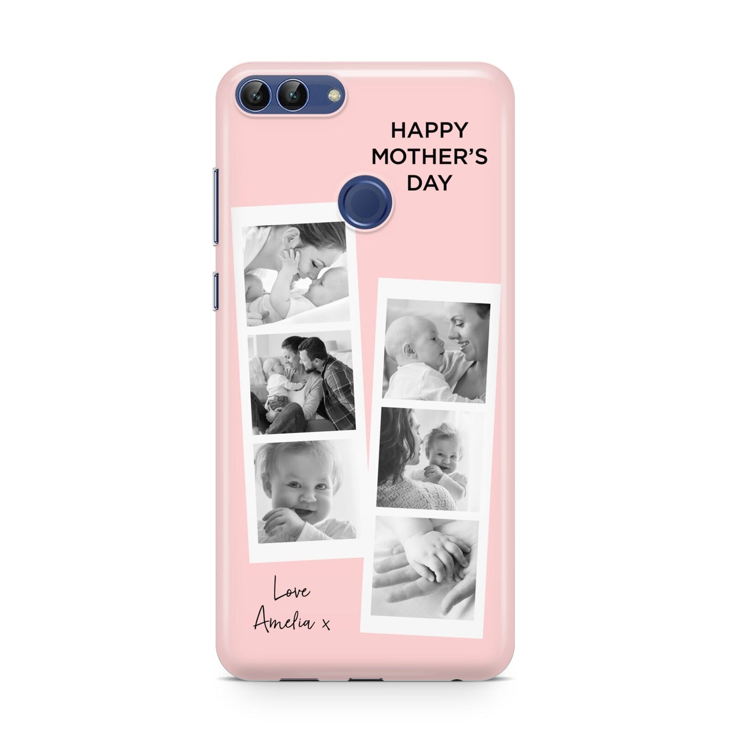 Pink Mothers Day Photo Strips Huawei P Smart Case