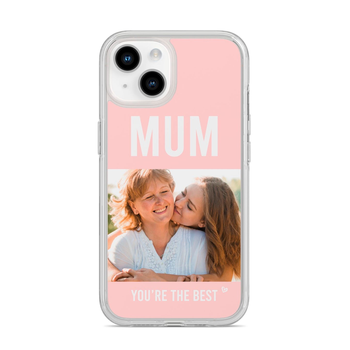 Pink Mothers Day Photo iPhone 14 Clear Tough Case Starlight