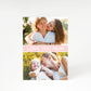 Pink Mothers Day Photos A5 Greetings Card