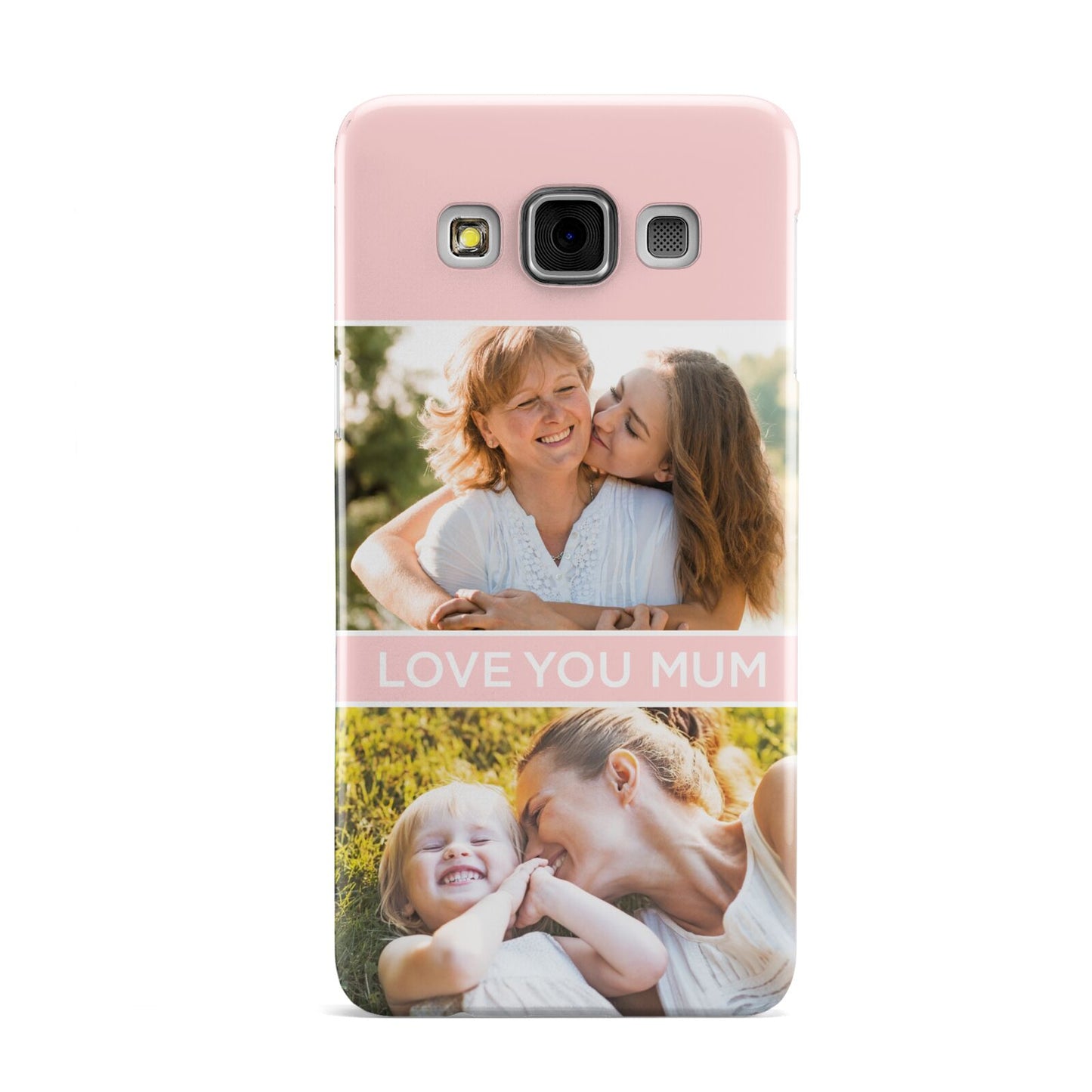 Pink Mothers Day Photos Samsung Galaxy A3 Case