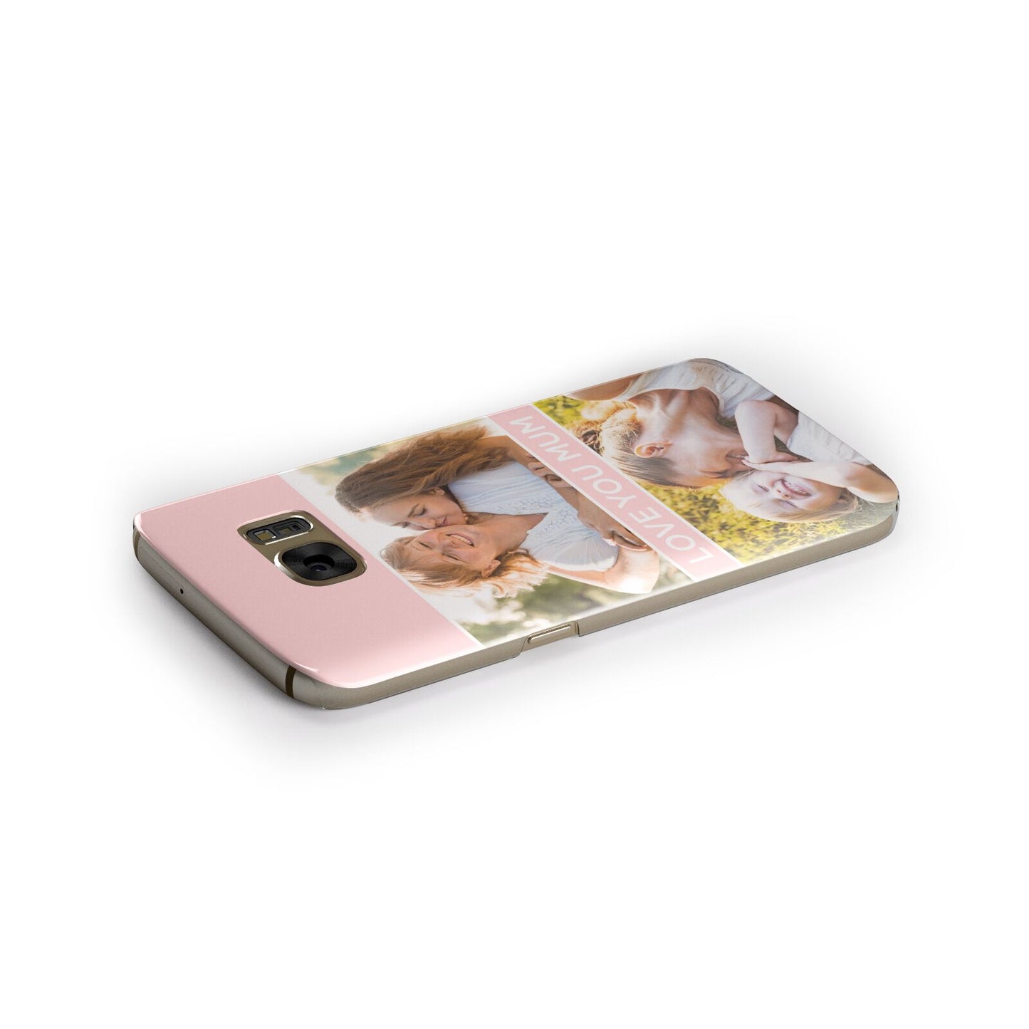 Pink Mothers Day Photos Samsung Galaxy Case Side Close Up