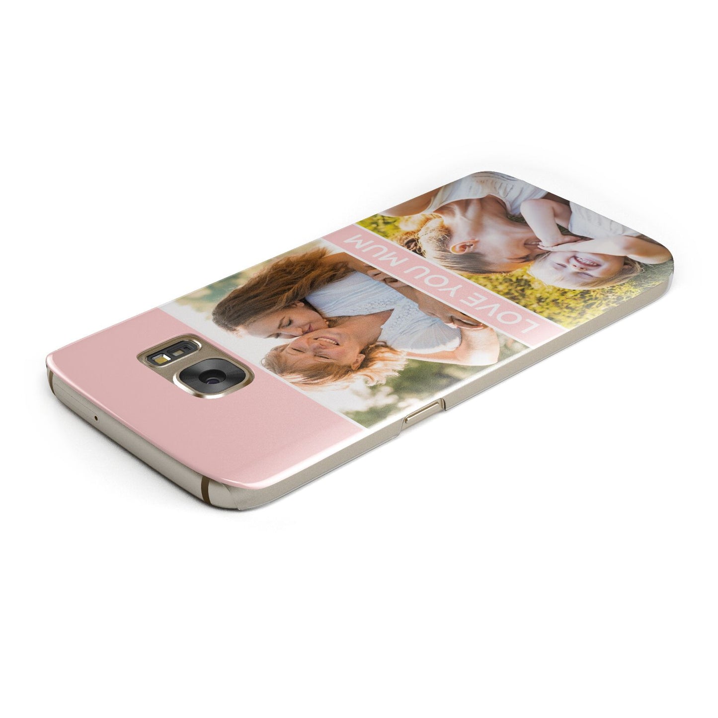 Pink Mothers Day Photos Samsung Galaxy Case Top Cutout