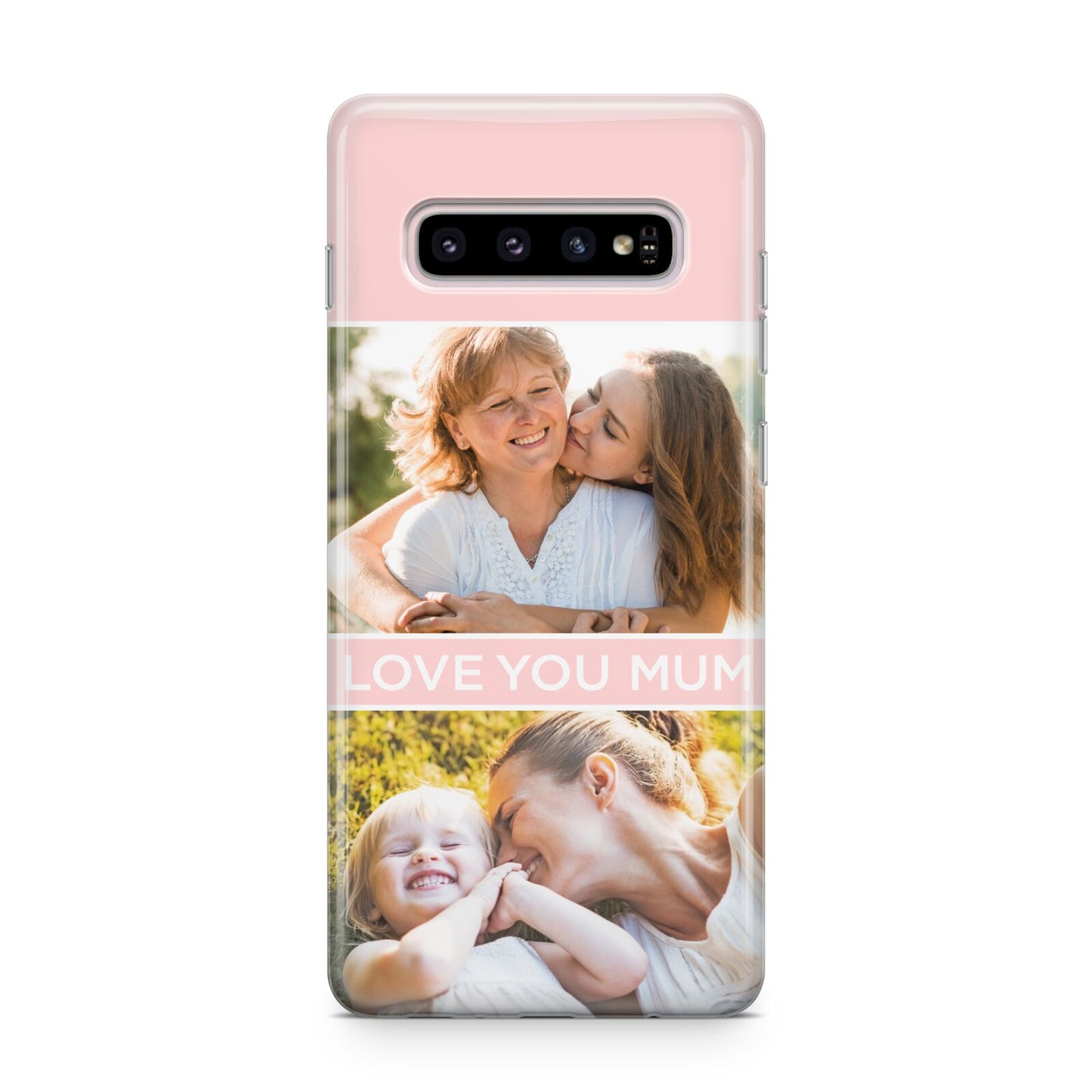 Pink Mothers Day Photos Samsung Galaxy S10 Plus Case