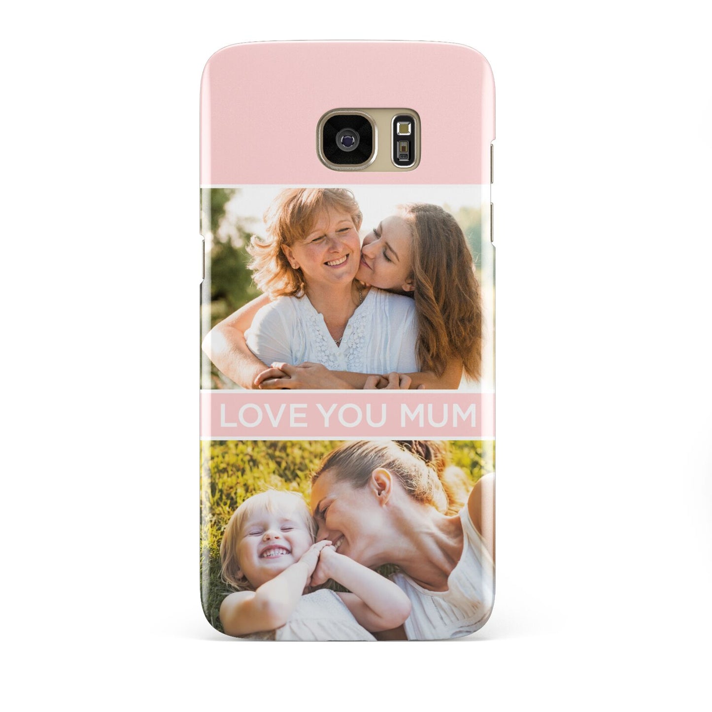 Pink Mothers Day Photos Samsung Galaxy S7 Edge Case