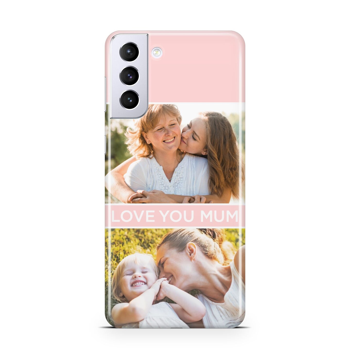 Pink Mothers Day Photos Samsung S21 Plus Case