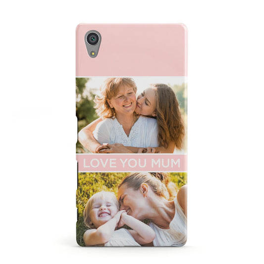 Pink Mothers Day Photos Sony Xperia Case