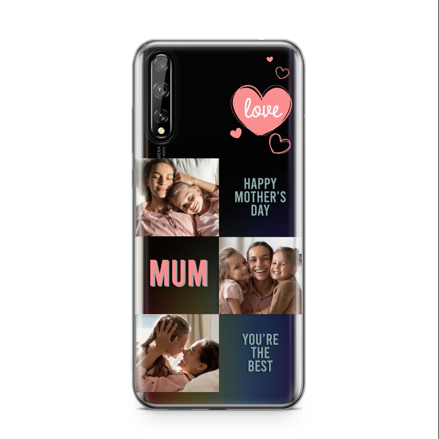 Pink Mum Photo Collage Huawei Enjoy 10s Phone Case