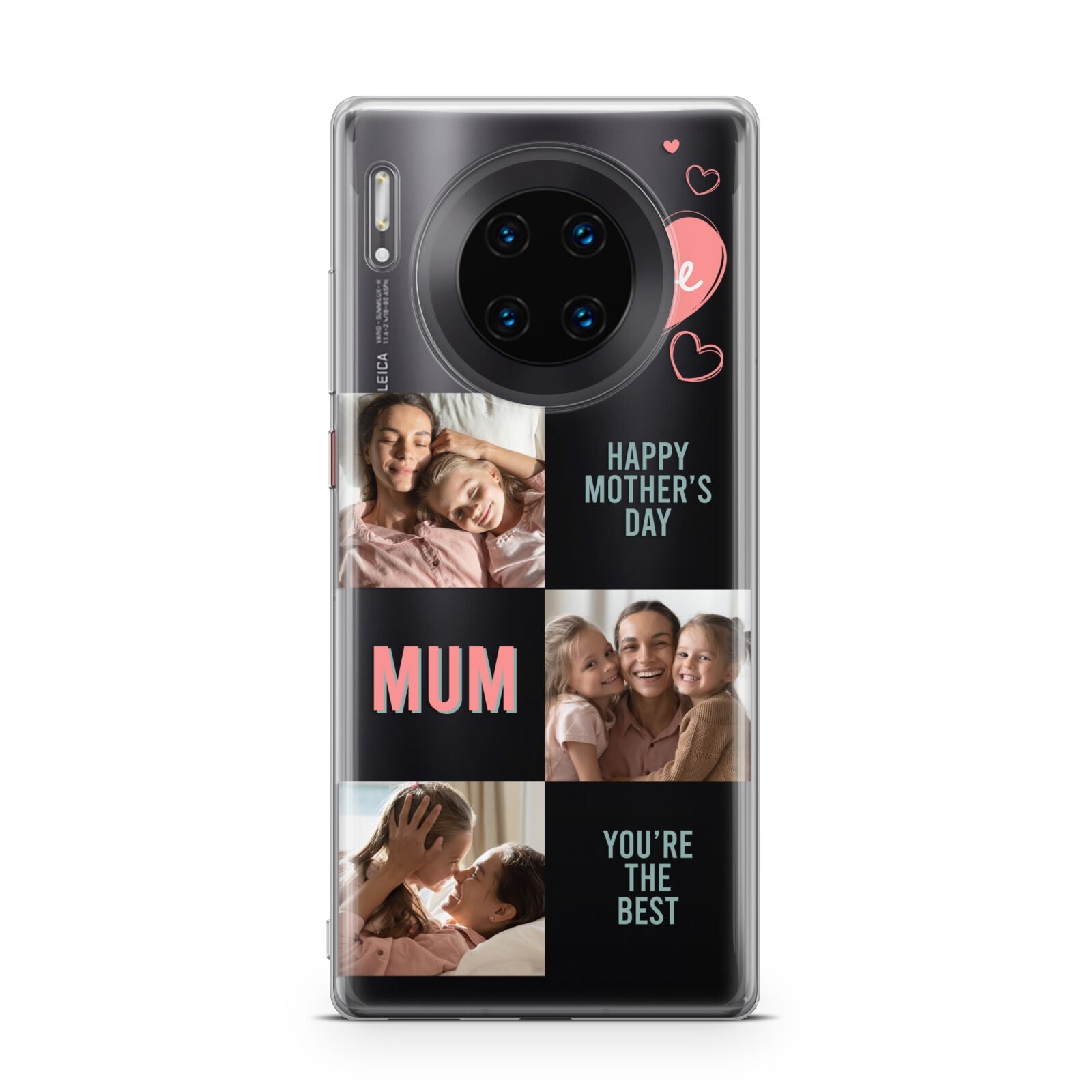 Pink Mum Photo Collage Huawei Mate 30 Pro Phone Case