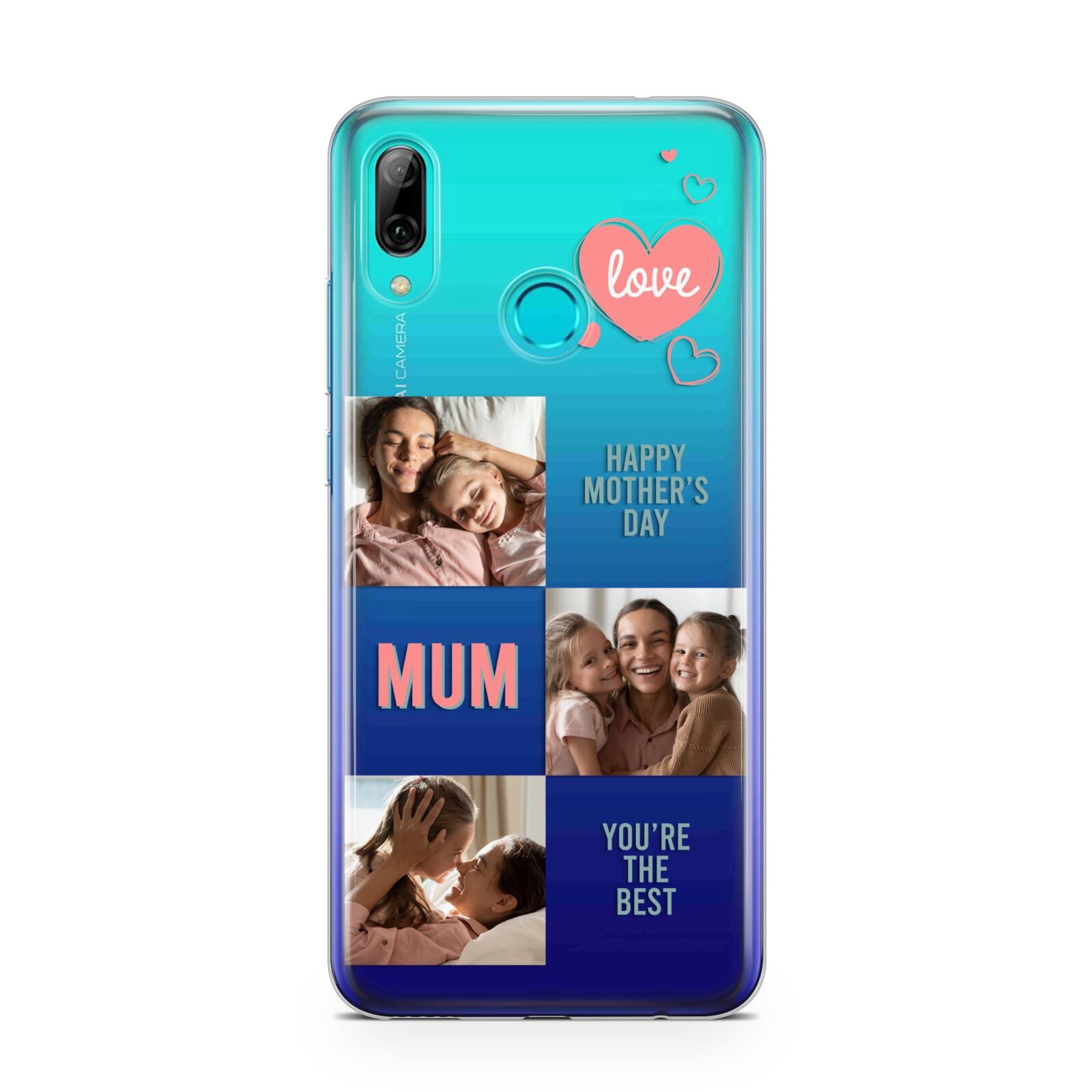 Pink Mum Photo Collage Huawei P Smart 2019 Case