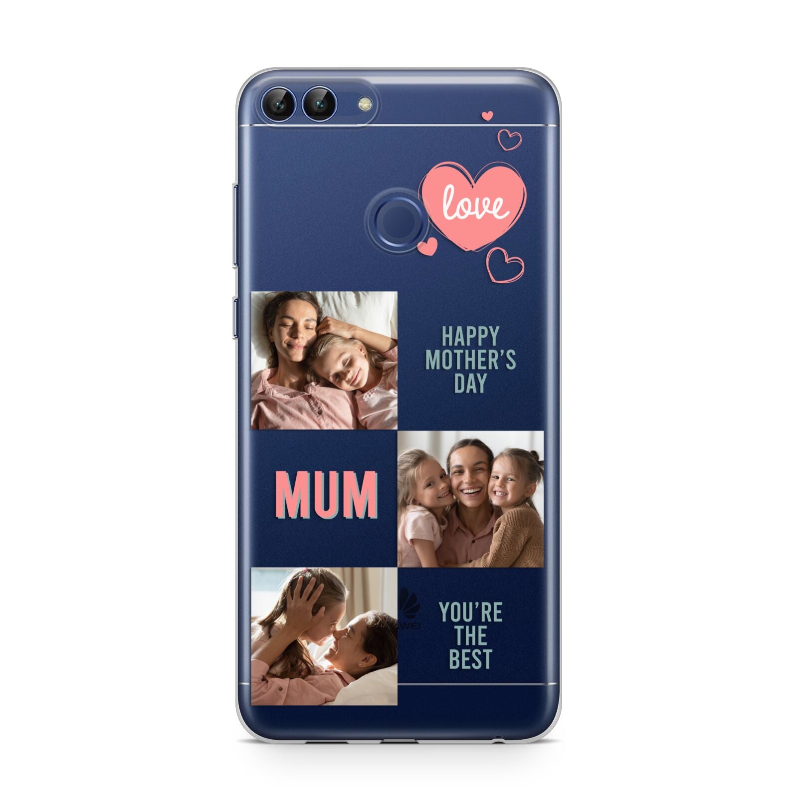 Pink Mum Photo Collage Huawei P Smart Case