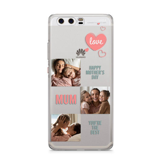 Pink Mum Photo Collage Huawei P10 Phone Case