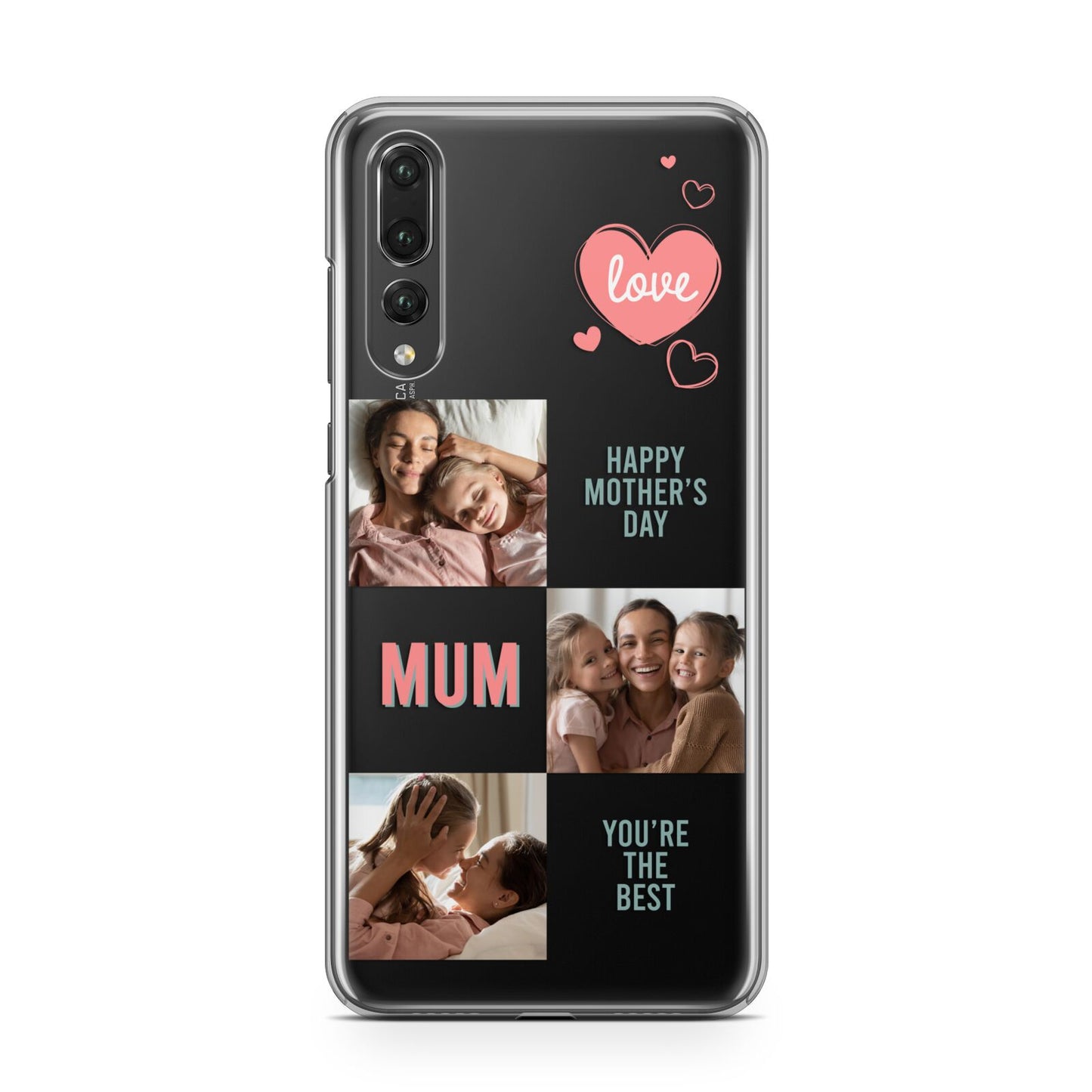 Pink Mum Photo Collage Huawei P20 Pro Phone Case