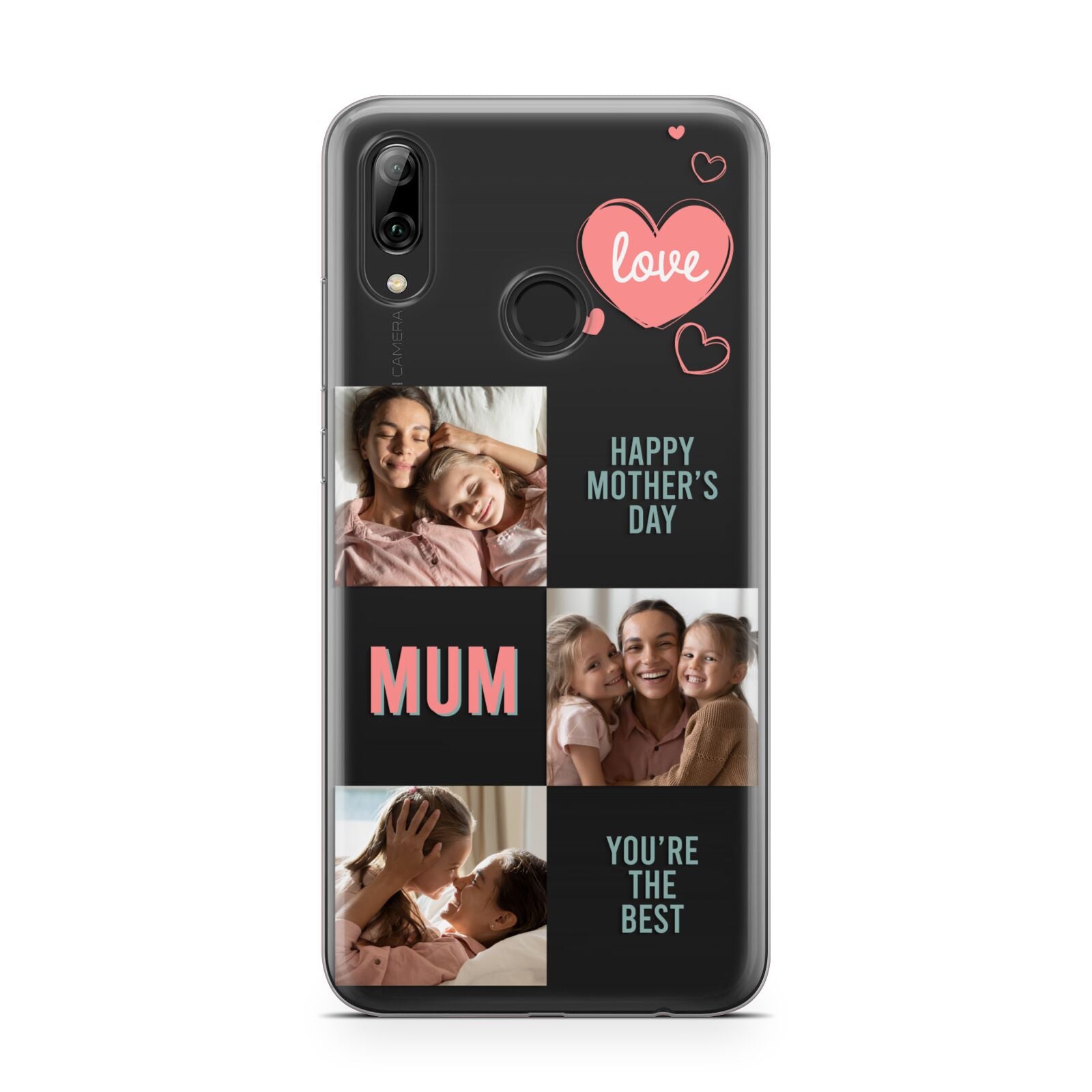 Pink Mum Photo Collage Huawei Y7 2019