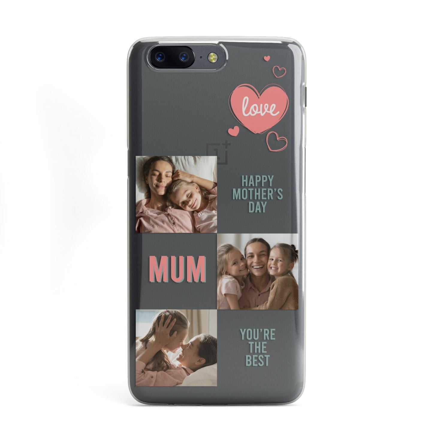 Pink Mum Photo Collage OnePlus Case