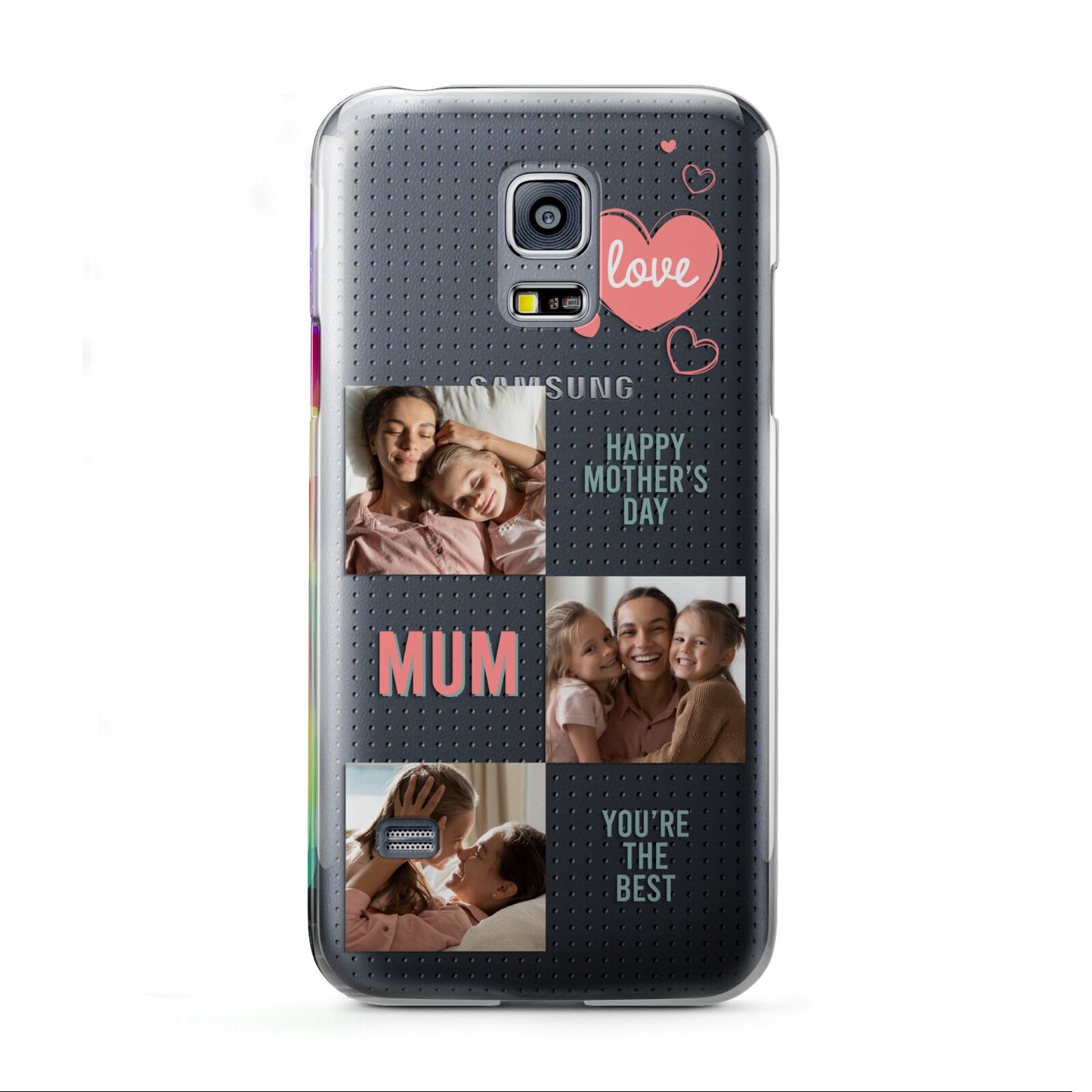 Pink Mum Photo Collage Samsung Galaxy S5 Mini Case