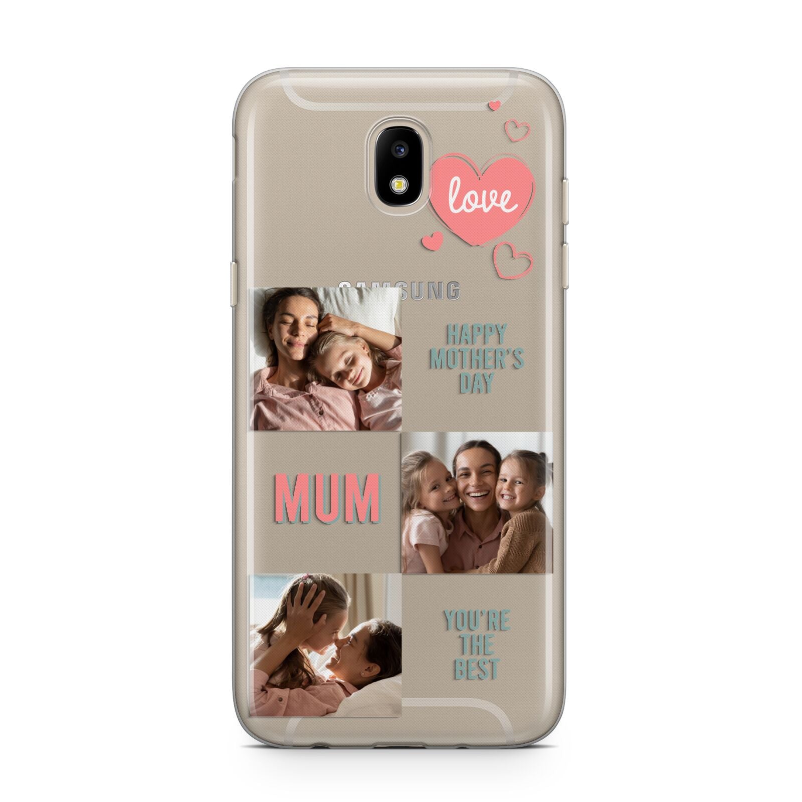 Pink Mum Photo Collage Samsung J5 2017 Case