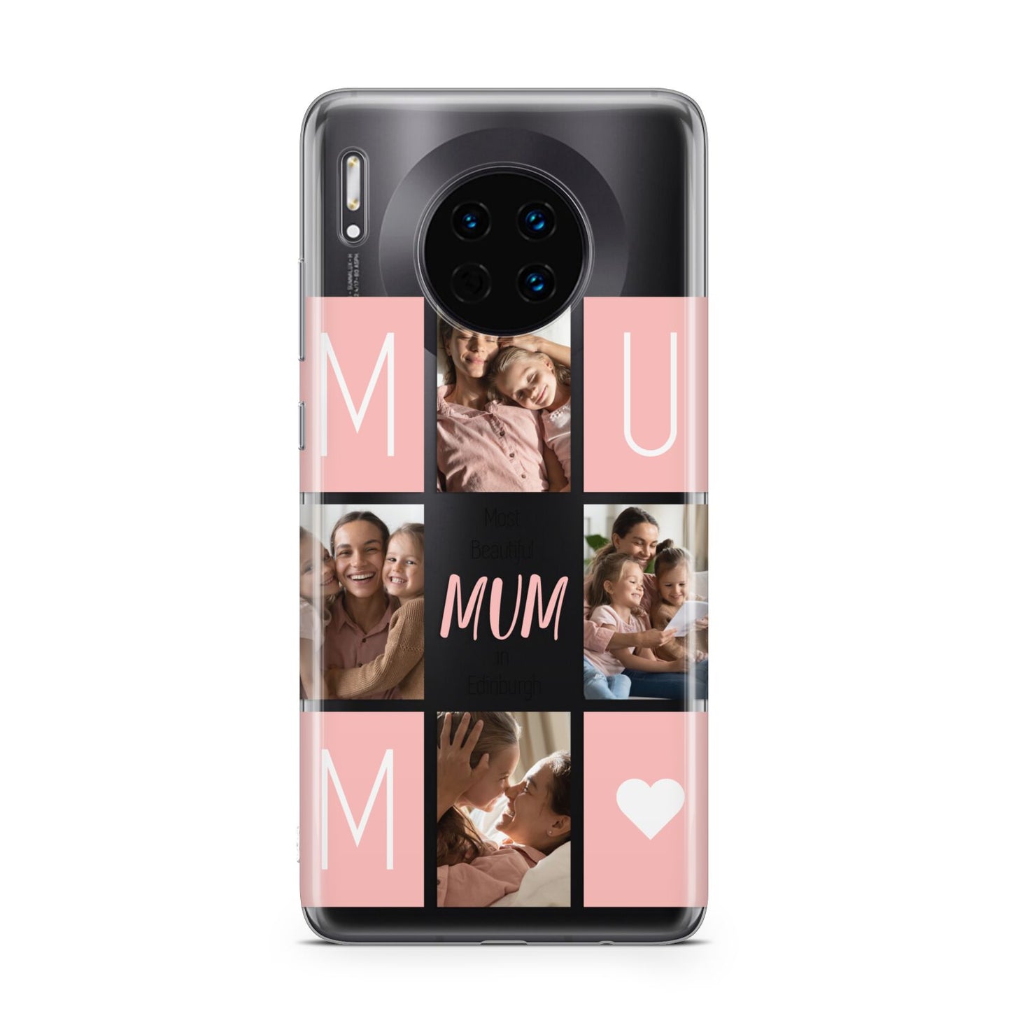 Pink Mum Photo Tiles Huawei Mate 30