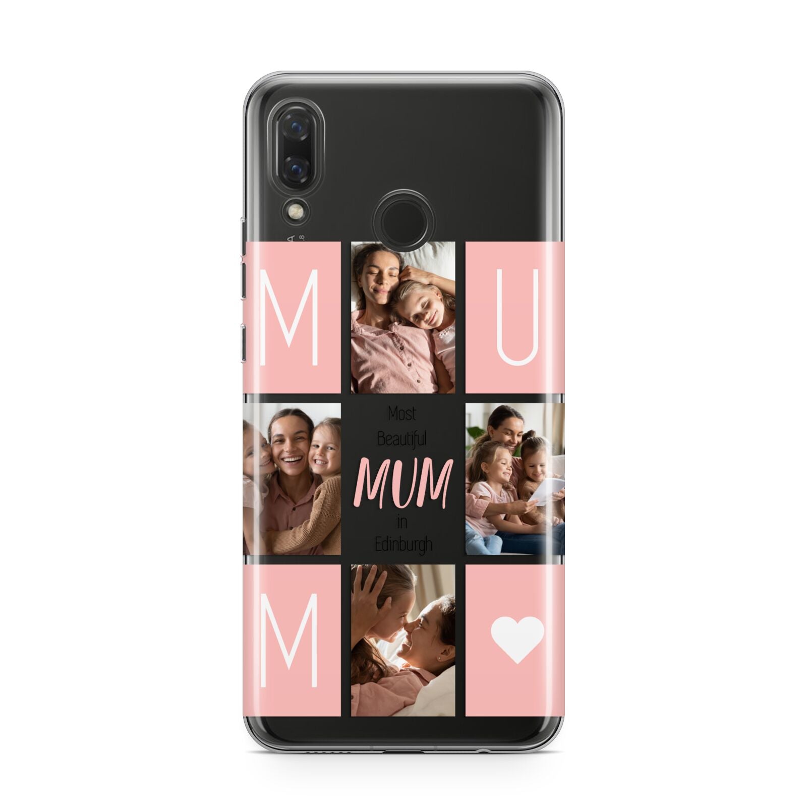 Pink Mum Photo Tiles Huawei Nova 3 Phone Case