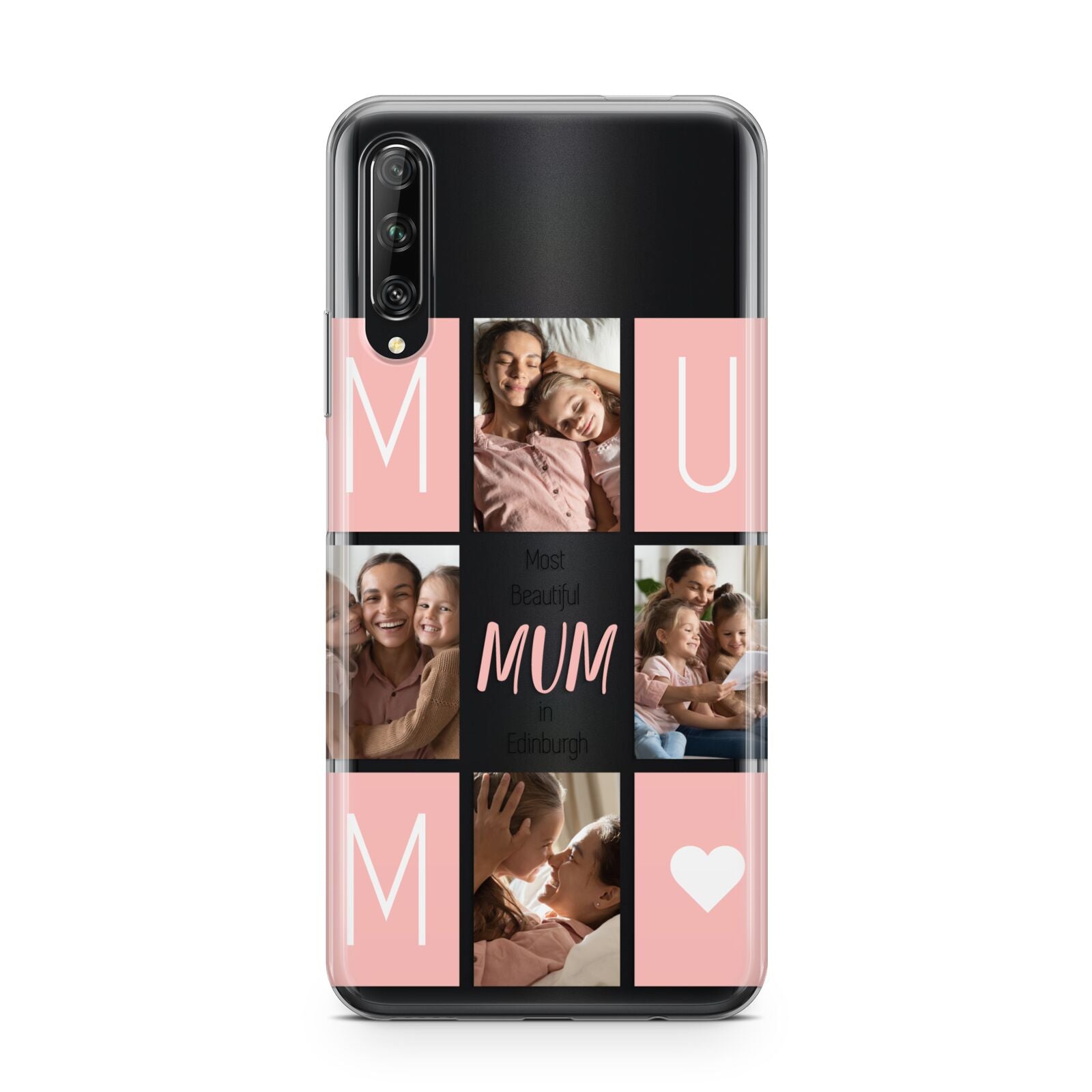 Pink Mum Photo Tiles Huawei P Smart Pro 2019