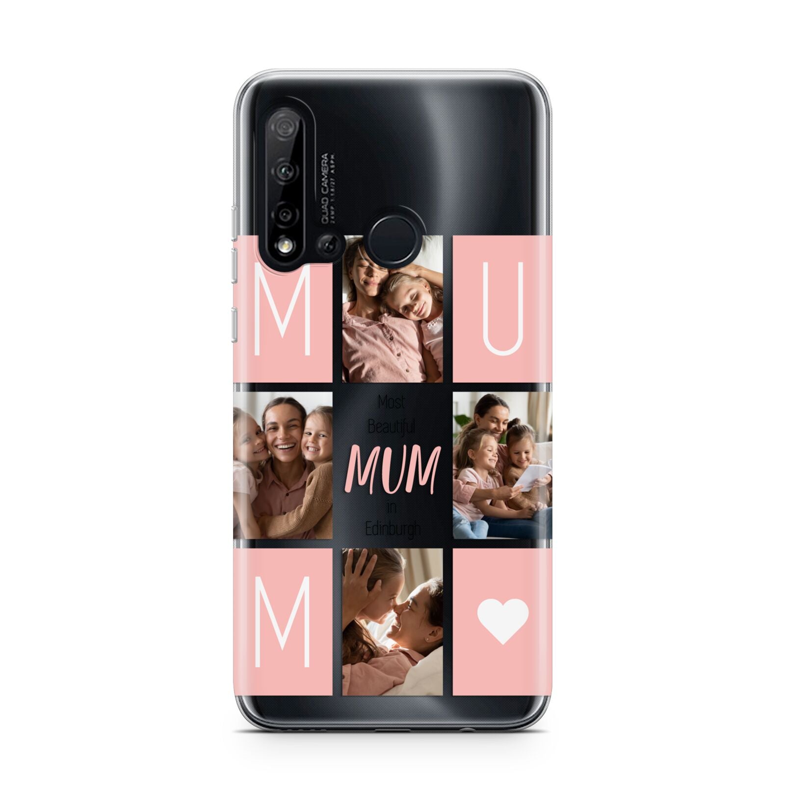 Pink Mum Photo Tiles Huawei P20 Lite 5G Phone Case