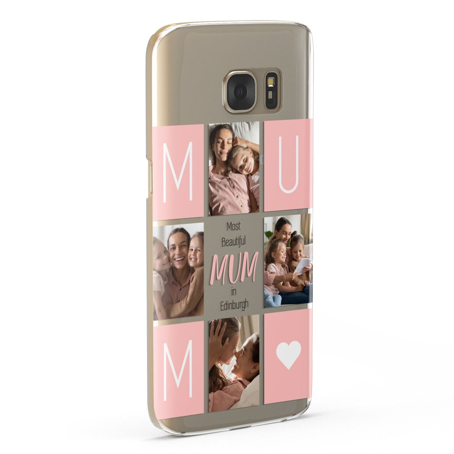 Pink Mum Photo Tiles Samsung Galaxy Case Fourty Five Degrees