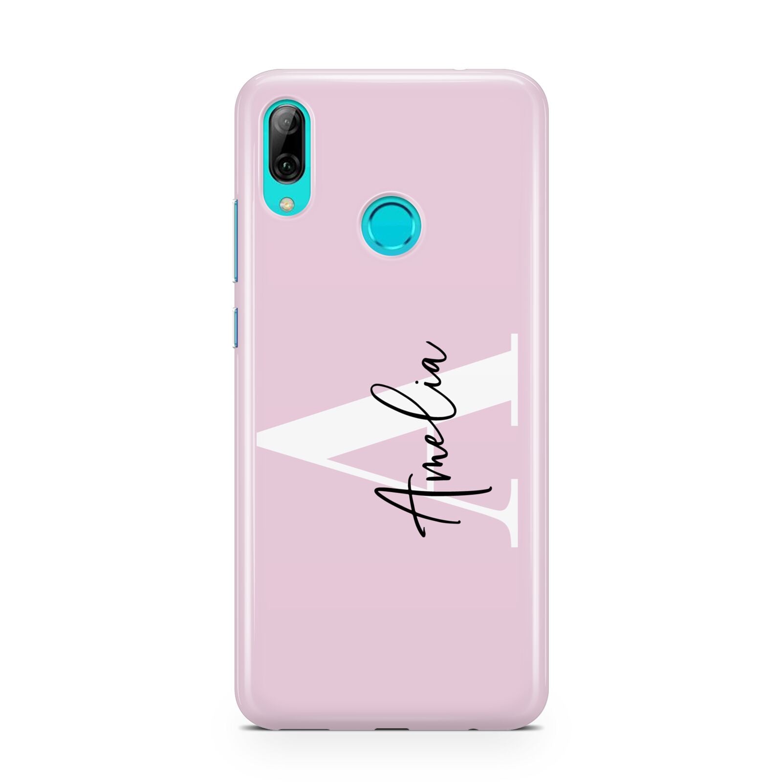 Pink Personalised Initial Name Huawei P Smart 2019 Case