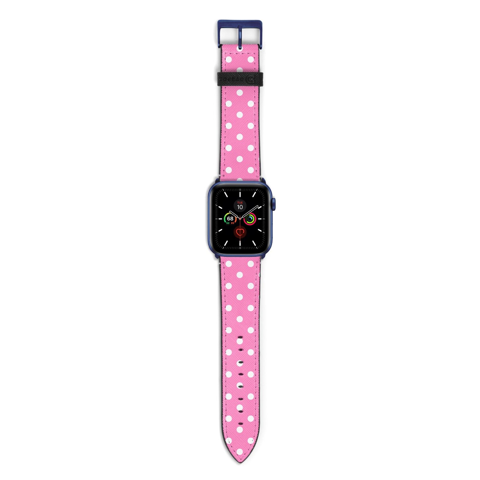 Pink Polka Dot Watch Strap