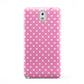 Pink Polka Dot Samsung Galaxy Note 3 Case