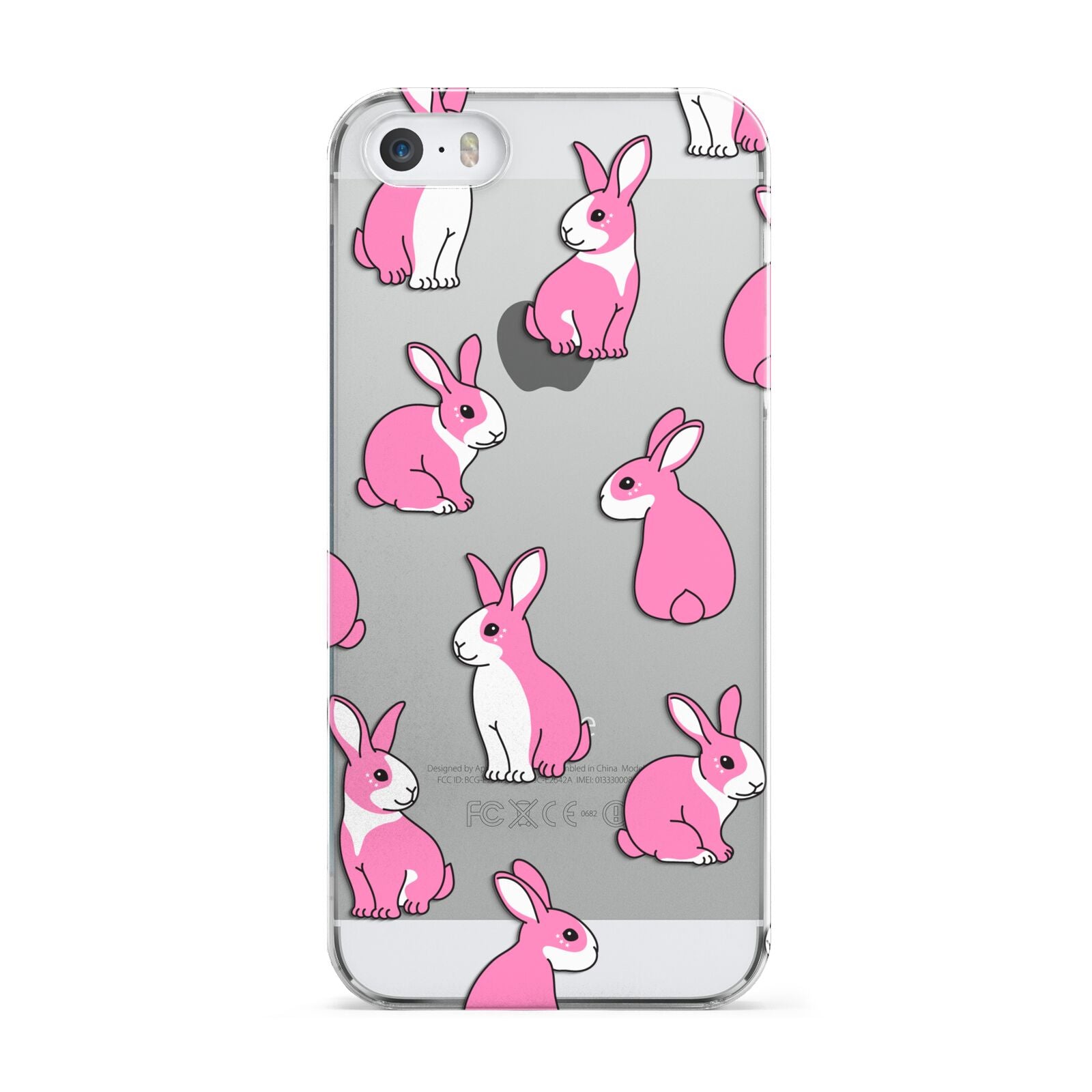 Pink Rabbits Apple iPhone 5 Case