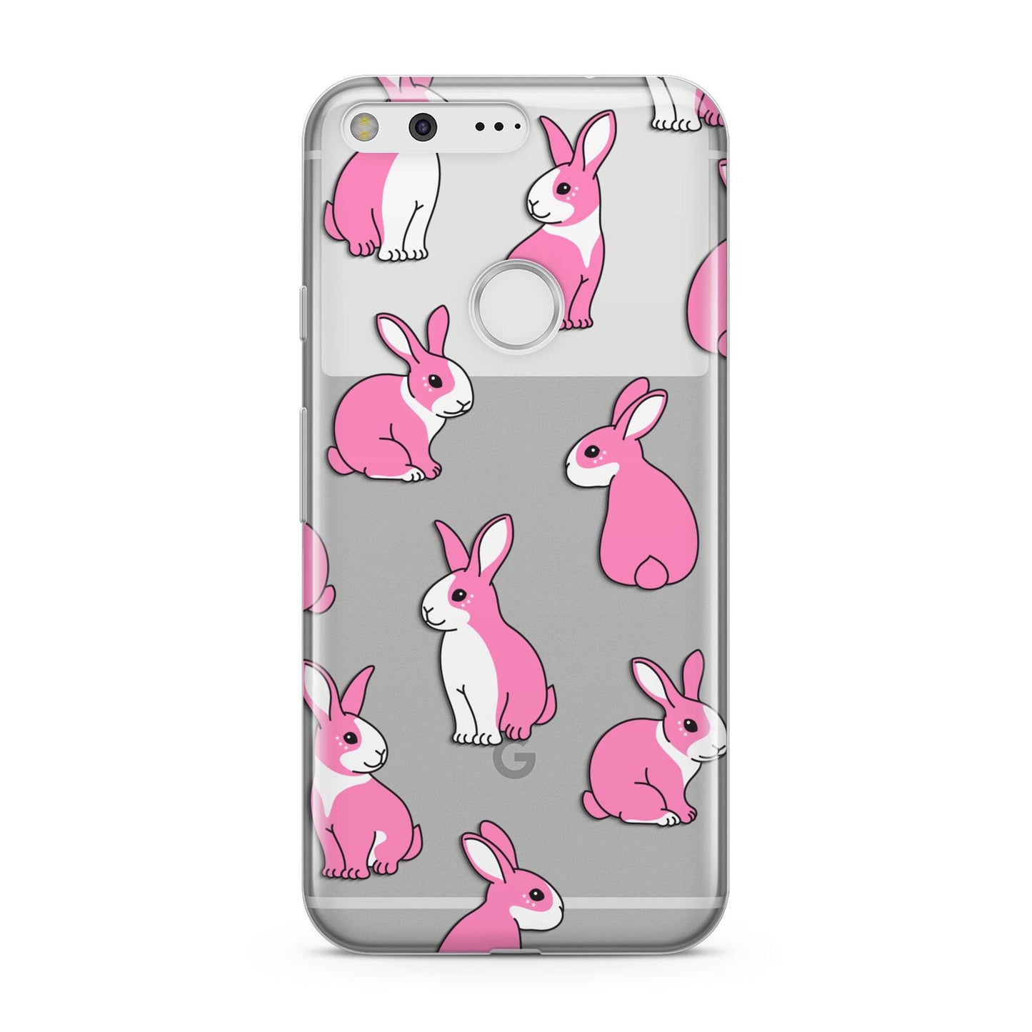 Pink Rabbits Google Pixel Case