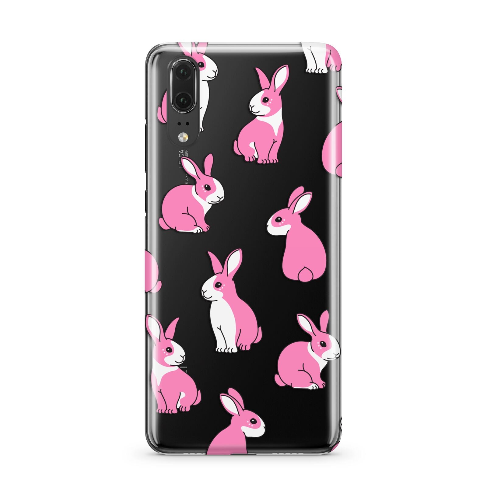 Pink Rabbits Huawei P20 Phone Case