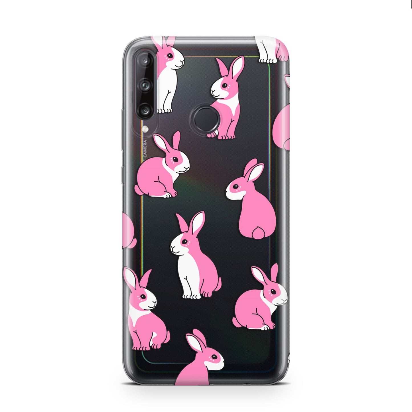 Pink Rabbits Huawei P40 Lite E Phone Case