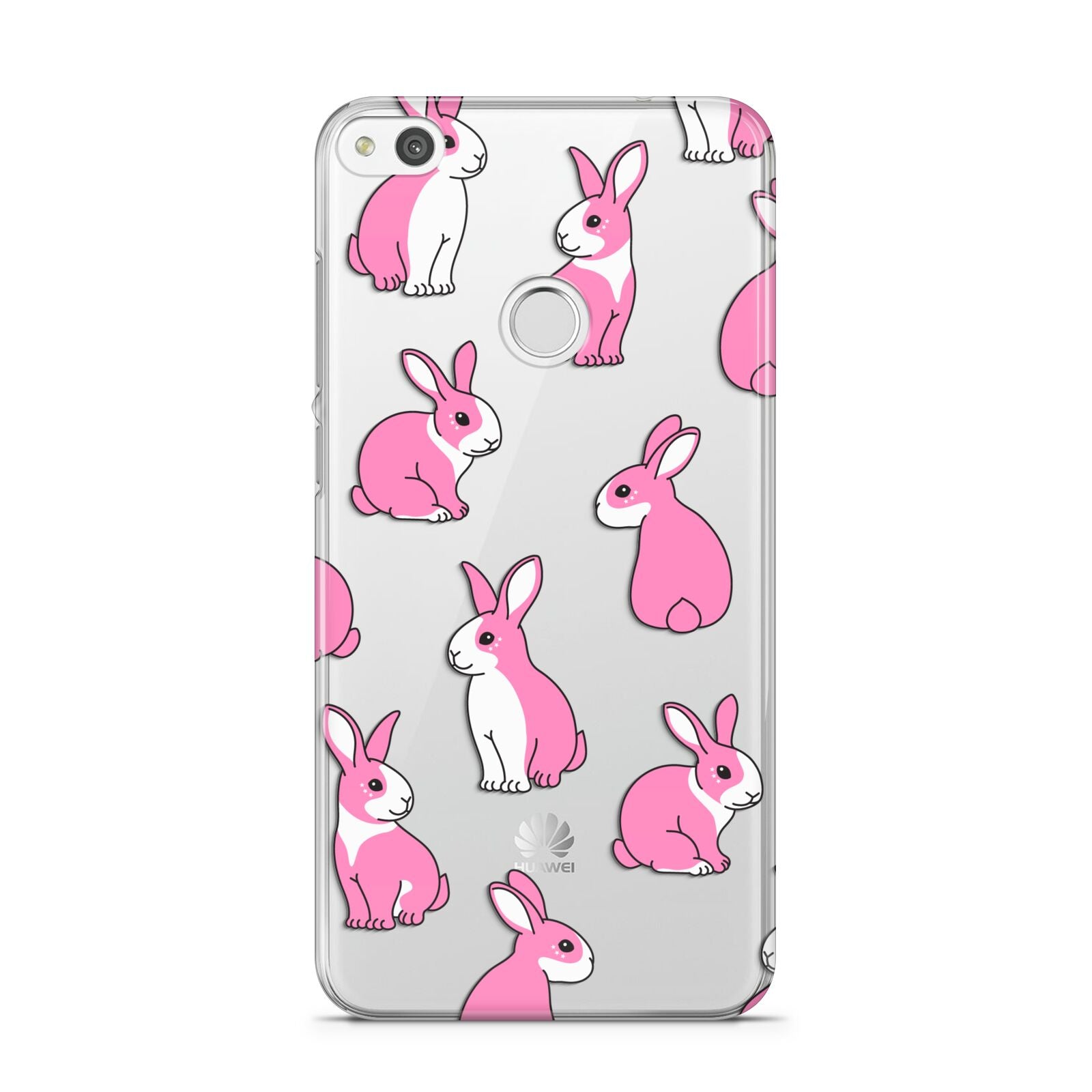 Pink Rabbits Huawei P8 Lite Case