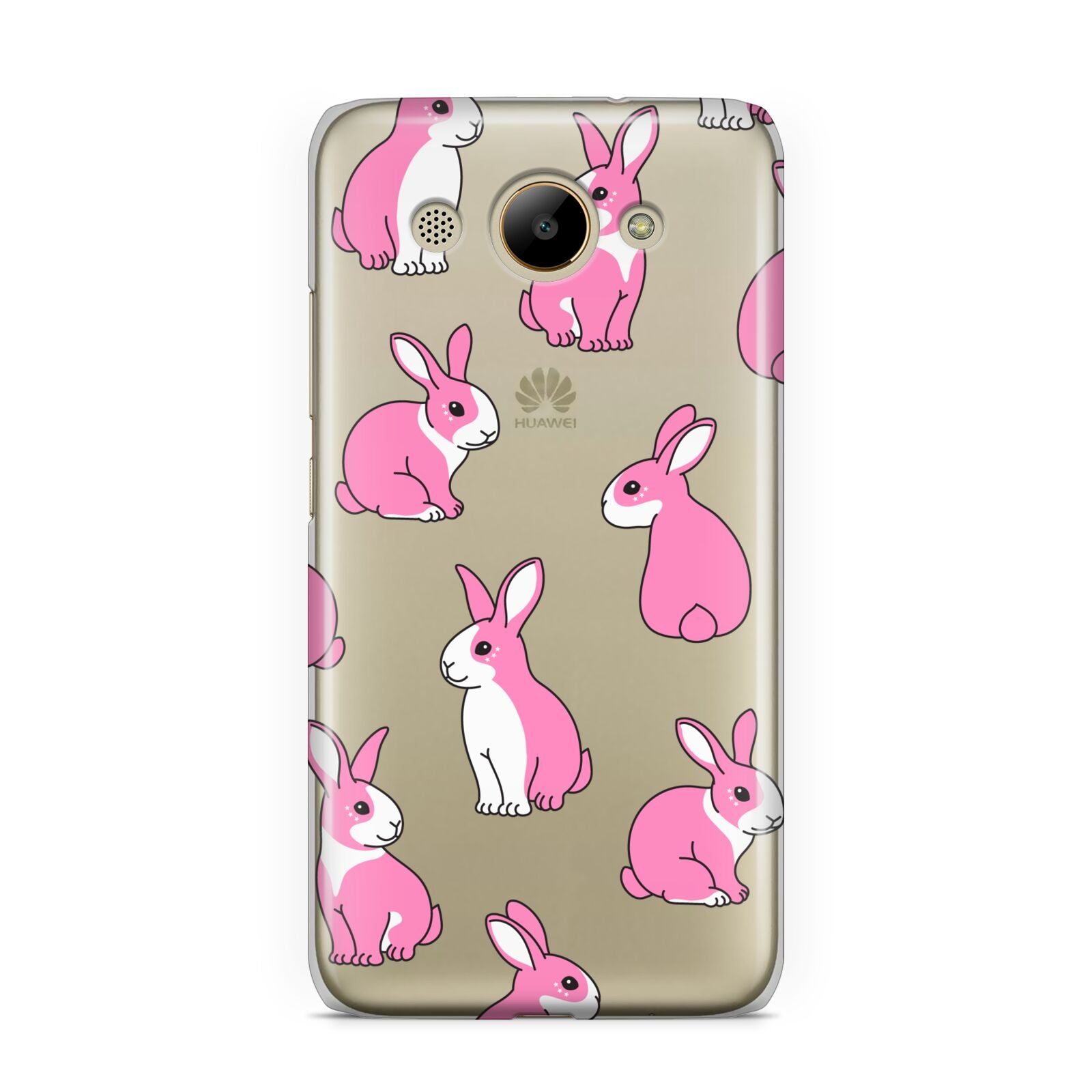 Pink Rabbits Huawei Y3 2017