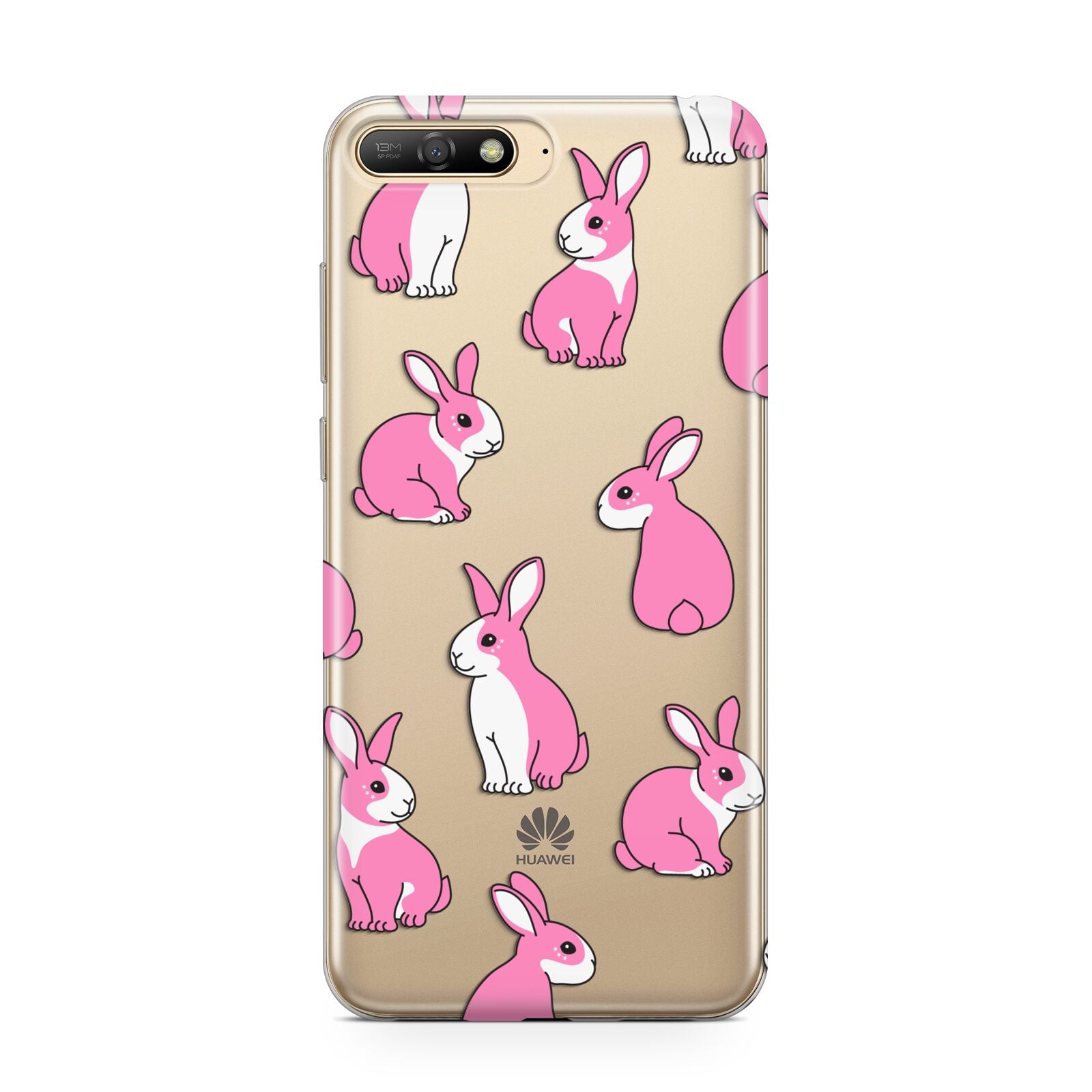 Pink Rabbits Huawei Y6 2018