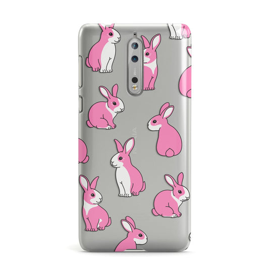 Pink Rabbits Nokia Case