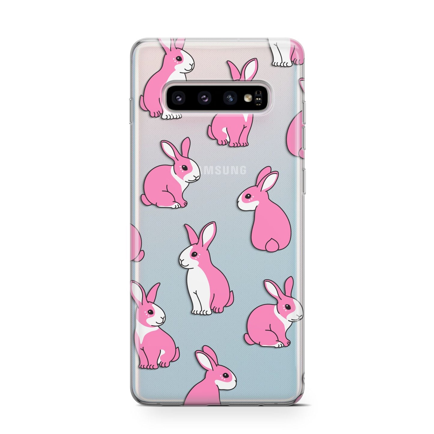 Pink Rabbits Protective Samsung Galaxy Case